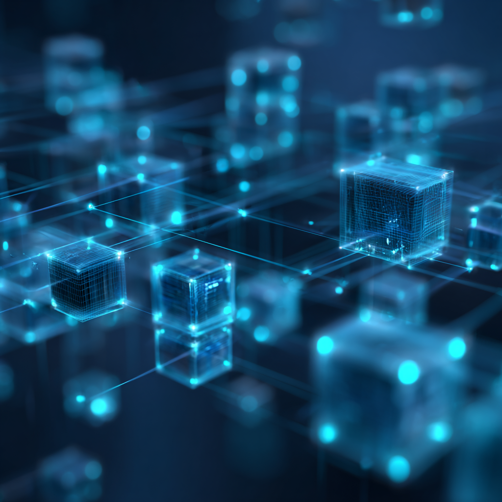 AI System Integration - Abstract visualization of interconnected systems