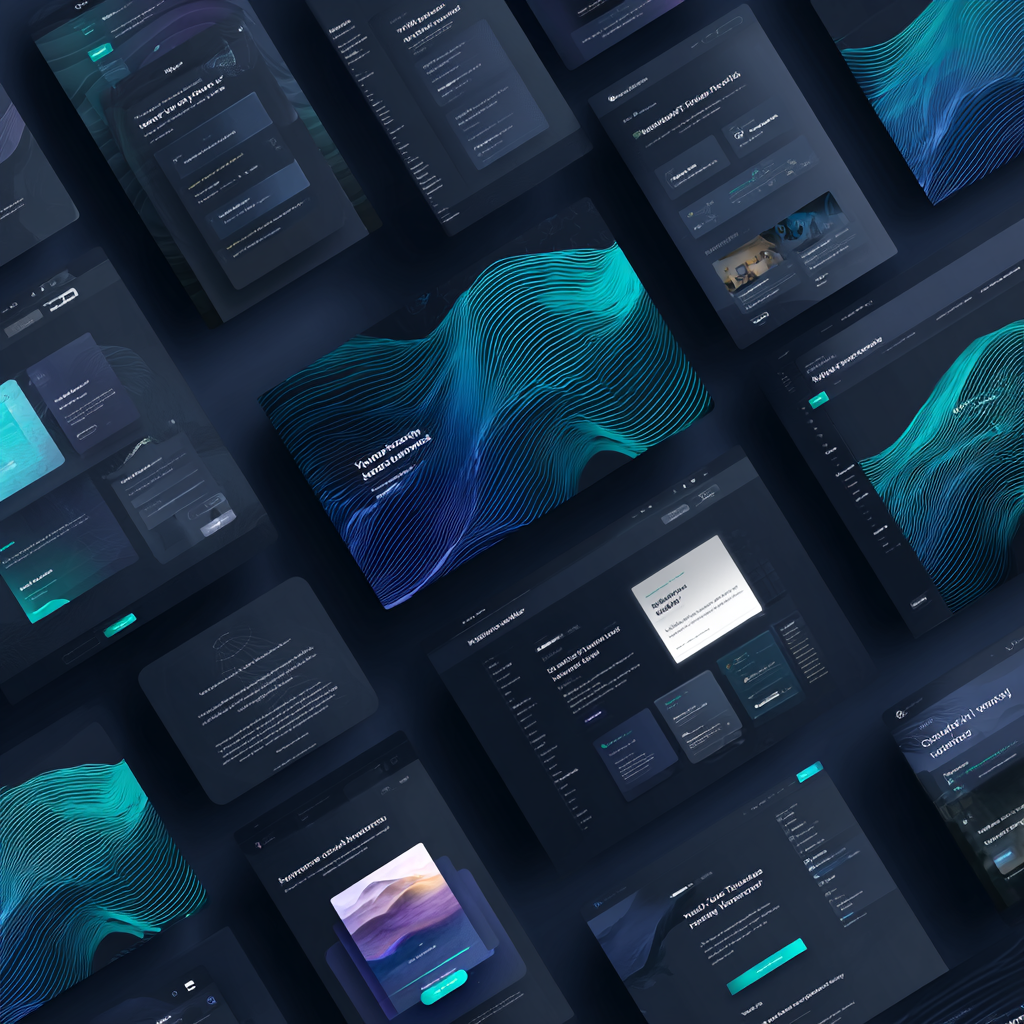 Modern Professional Website Interfaces - Website development showcase