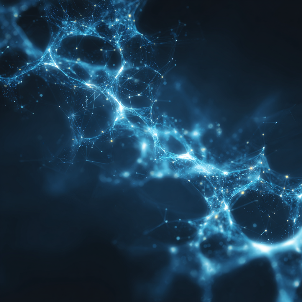 AI Neural Network visualization